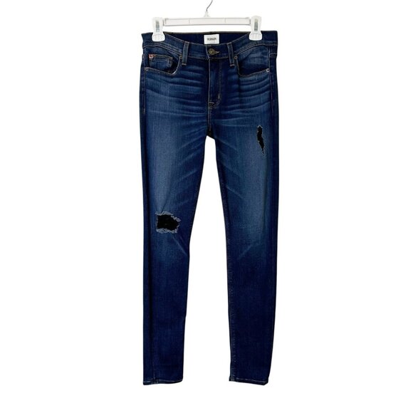 Hudson Nico Mid Rise Super Skinny Jeans Women’s Size 27 Stretch - Picture 1 of 10